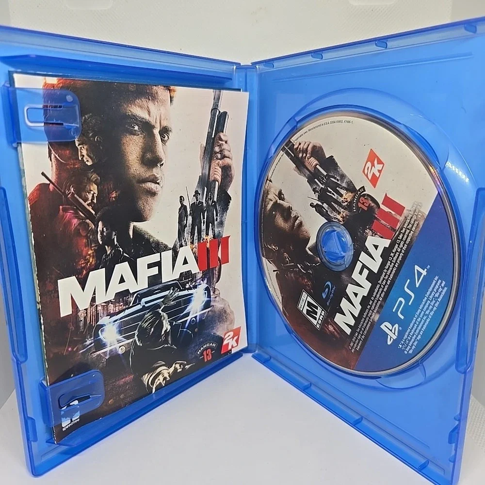 Mafia III Standard Edition Sony PlayStation 4 PS4 2016 2K Games Action Adventure
